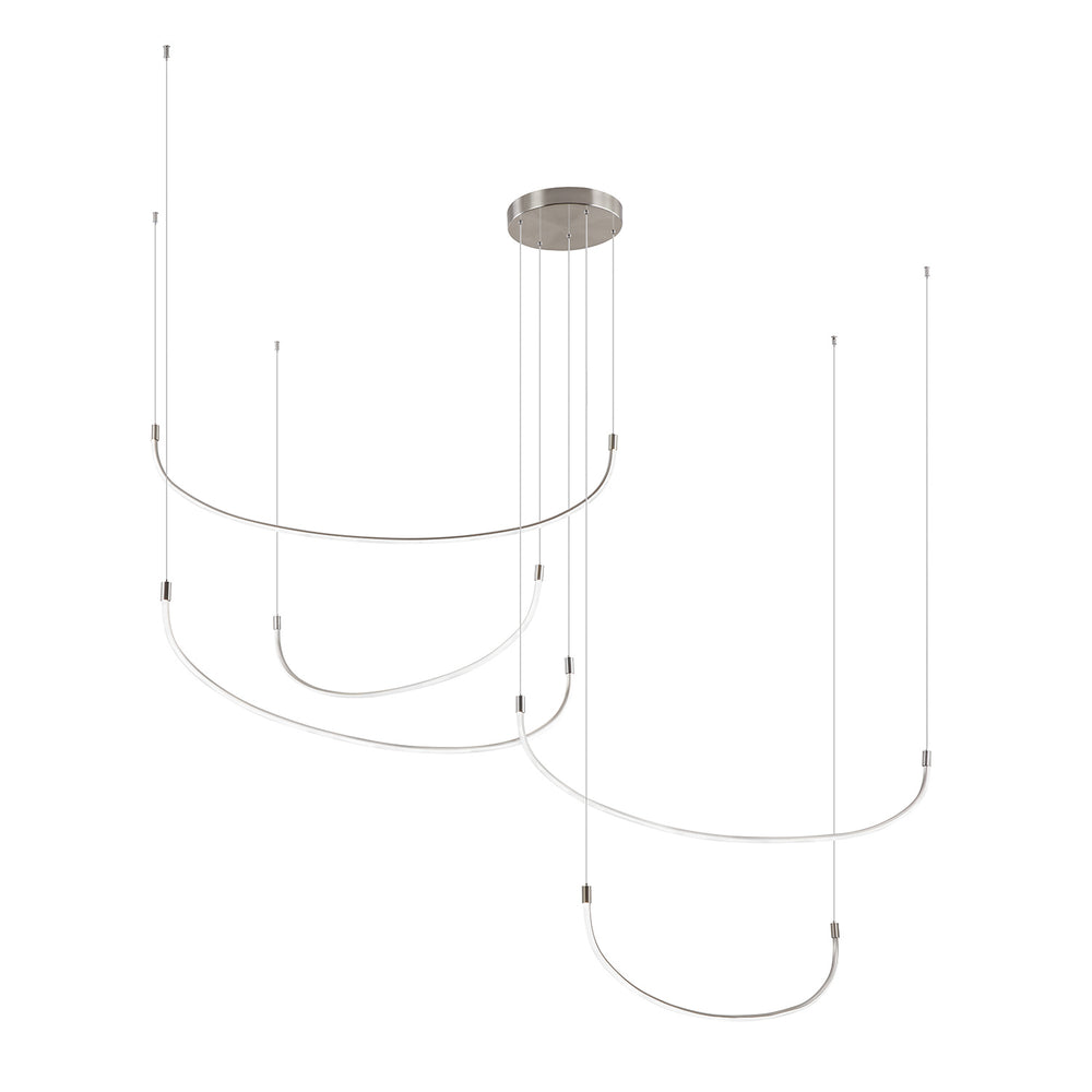 Kuzco Canada - LED Pendant - Talis - Brushed Nickel- Union Lighting Luminaires Decor