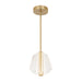 Kuzco Canada - LED Pendant - Mulberry - Brushed Gold/Light Guide- Union Lighting Luminaires Decor