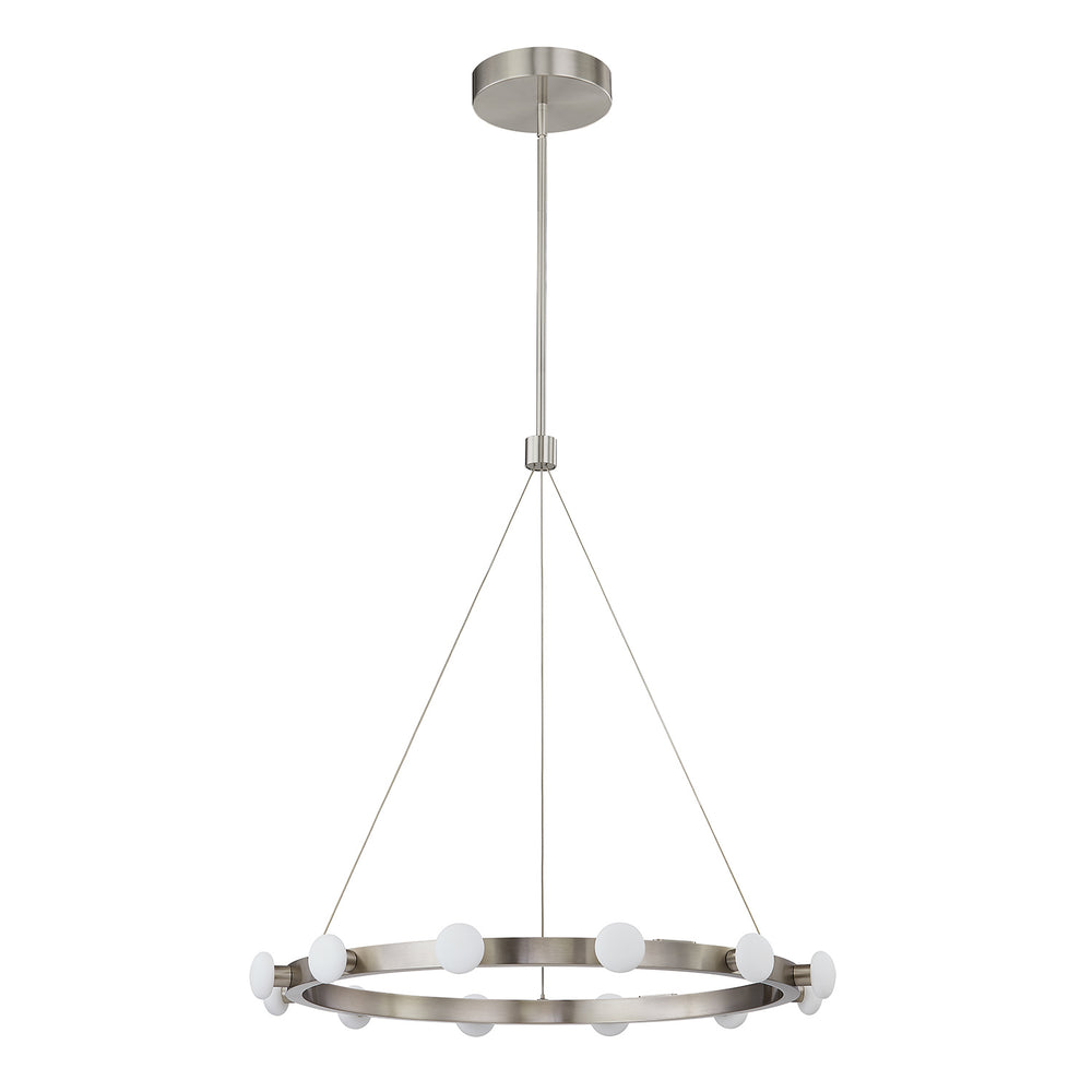 Kuzco Canada - LED Pendant - Rezz - Brushed Nickel- Union Lighting Luminaires Decor