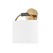 Troy Lighting Canada - One Light Wall Sconce - Pete - Patina Brass- Union Lighting Luminaires Decor