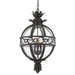 Troy Lighting Canada - Four Light Hanging Lantern - Campanile - French Iron- Union Lighting Luminaires Decor