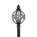 Troy Lighting Canada - Three Light Post Lantern - Campanile - French Iron- Union Lighting Luminaires Decor