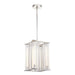 Alora Canada - LED Pendant - Sabre - Polished Nickel/Ribbed Glass- Union Lighting Luminaires Decor