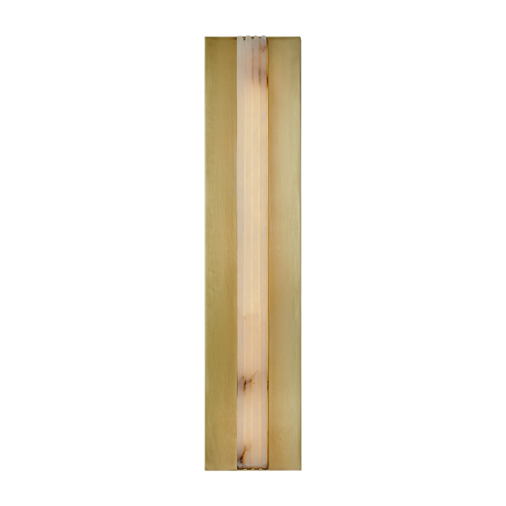 Alora Canada - LED Vanity - Kismet - Vintage Brass/Alabaster- Union Lighting Luminaires Decor