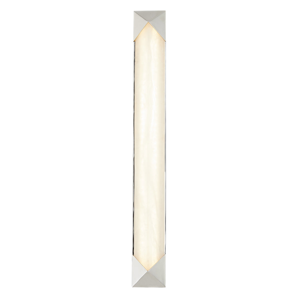 Alora Canada - LED Vanity - Caesar - Polished Nickel/Alabaster- Union Lighting Luminaires Decor
