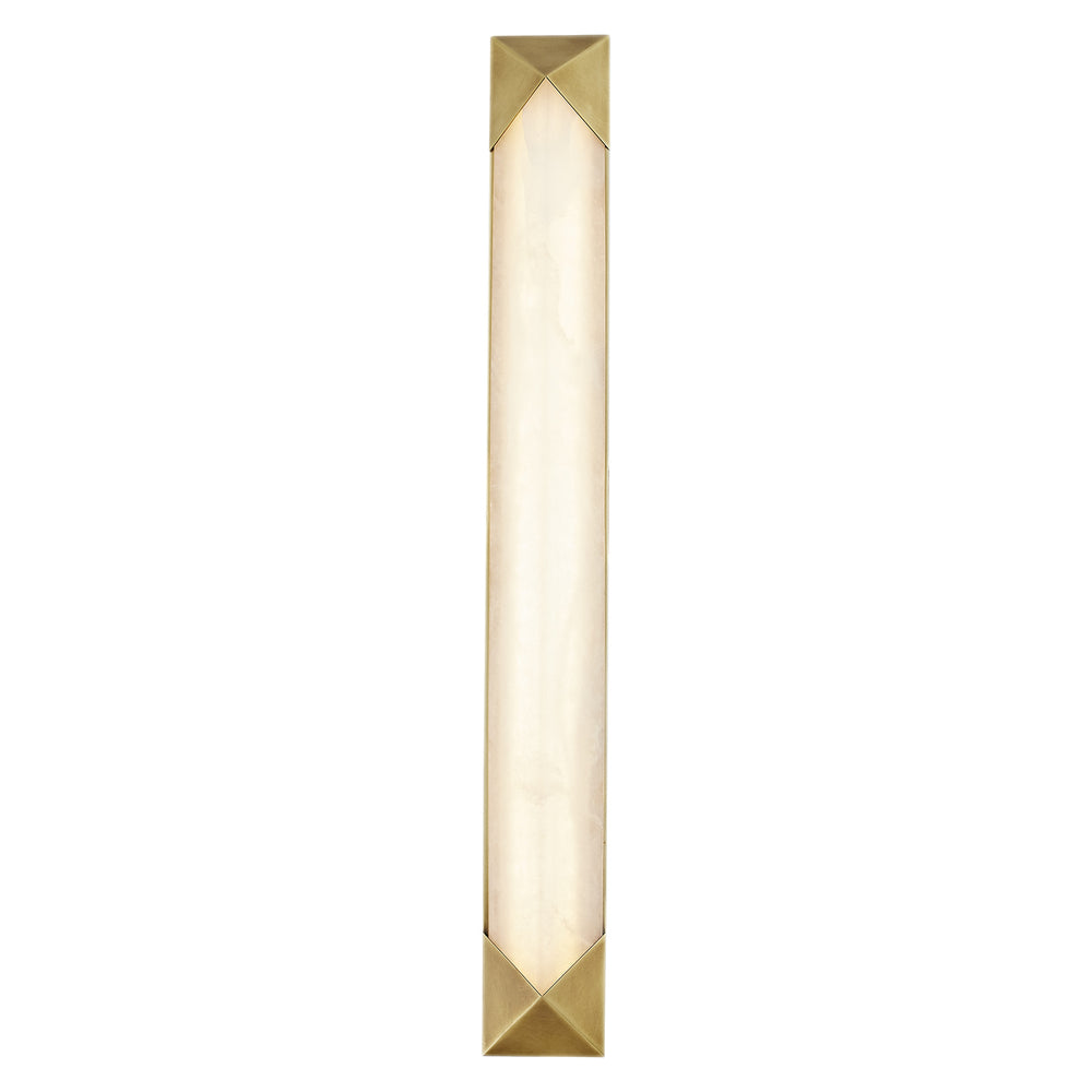 Alora Canada - LED Vanity - Caesar - Vintage Brass/Alabaster- Union Lighting Luminaires Decor
