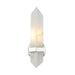 Alora Canada - One Light Vanity - Valencia - Polished Nickel/Alabaster- Union Lighting Luminaires Decor