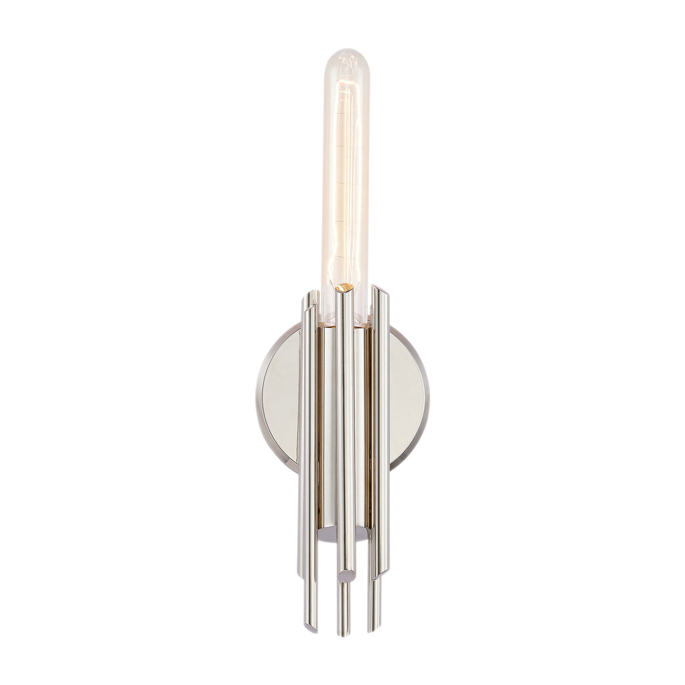 Alora Canada - One Light Vanity - Torres - Polished Nickel- Union Lighting Luminaires Decor