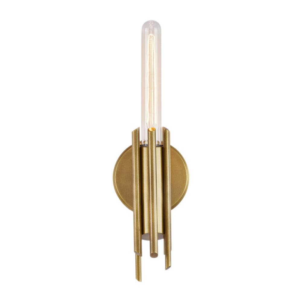 Alora Canada - One Light Vanity - Torres - Vintage Brass- Union Lighting Luminaires Decor
