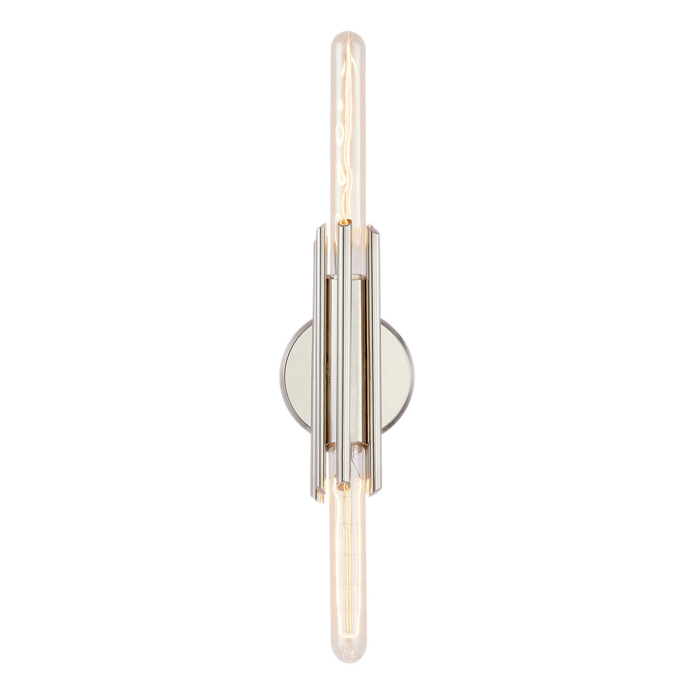 Alora Canada - Two Light Vanity - Torres - Polished Nickel- Union Lighting Luminaires Decor