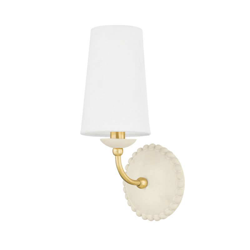 Mitzi Canada - One Light Wall Sconce - Rhea - Aged Brass- Union Lighting Luminaires Decor