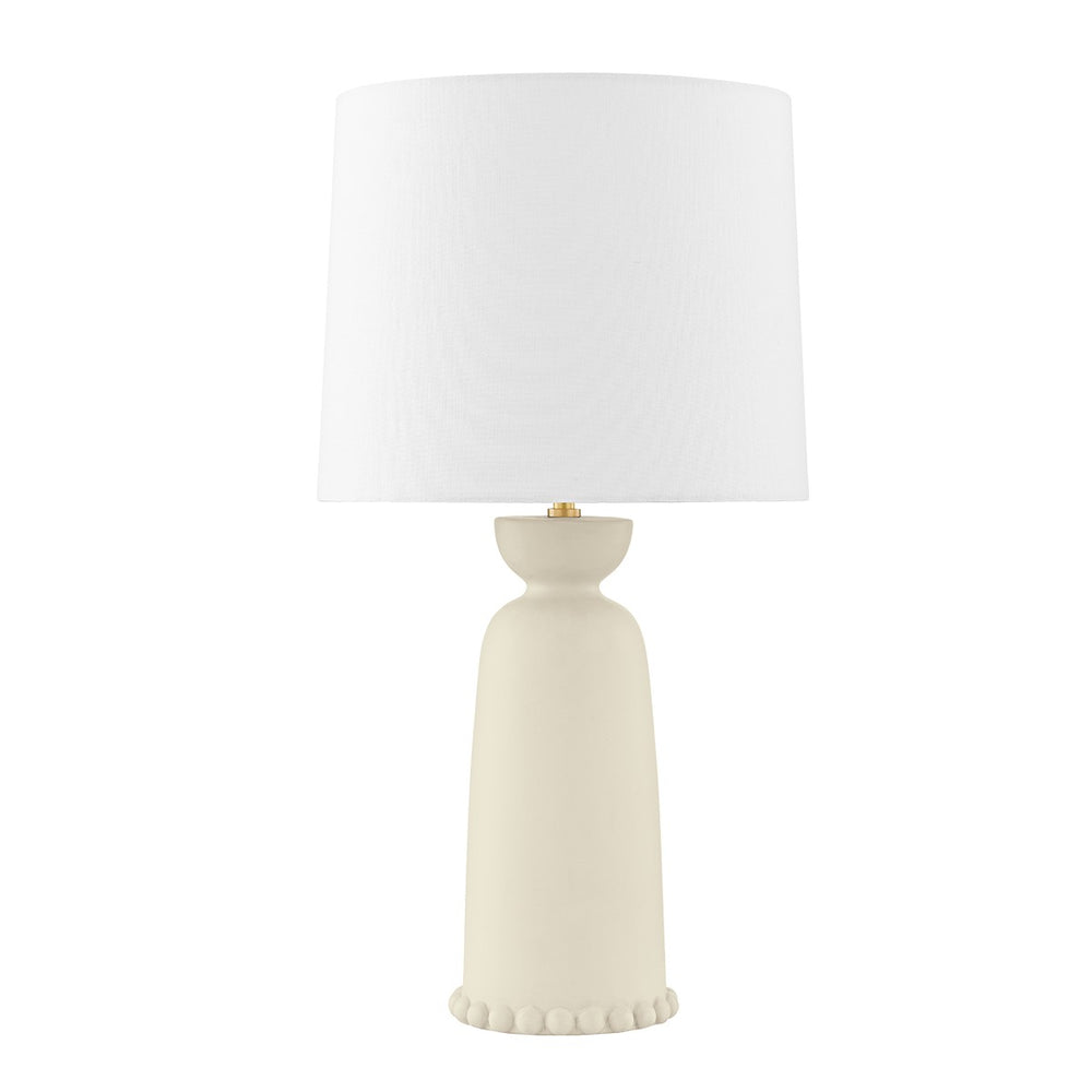 Mitzi Canada - One Light Table Lamp - Rhea - Aged Brass/Ceramic Antique Ivory- Union Lighting Luminaires Decor