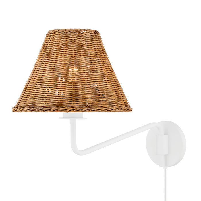 Mitzi Canada - One Light Wall Sconce - Issa - Texture White- Union Lighting Luminaires Decor