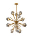 Bethel International Canada - 12 Light Chandelier - Gold- Union Lighting Luminaires Decor