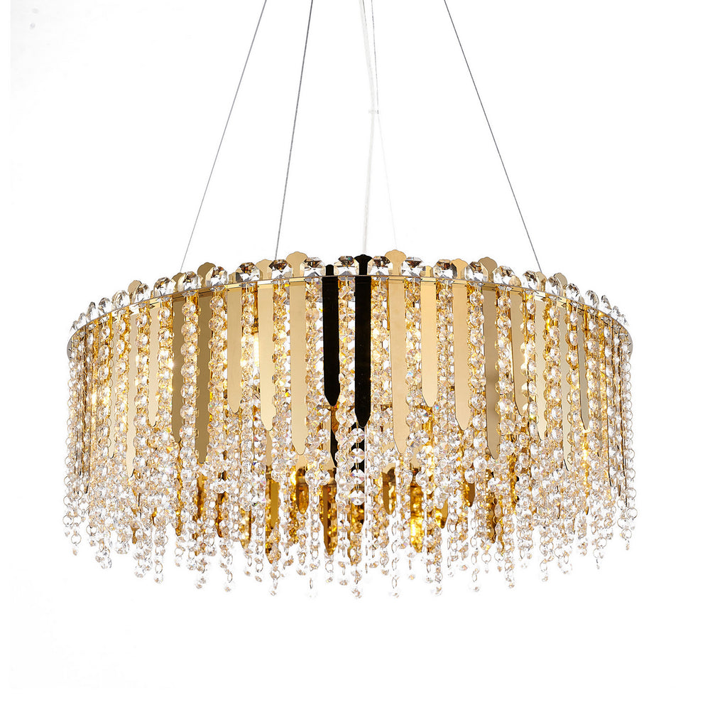Bethel International Canada - 12 Light Chandelier - Gold- Union Lighting Luminaires Decor