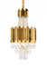 Bethel International Canada - Eight Light Chandelier - Gold- Union Lighting Luminaires Decor