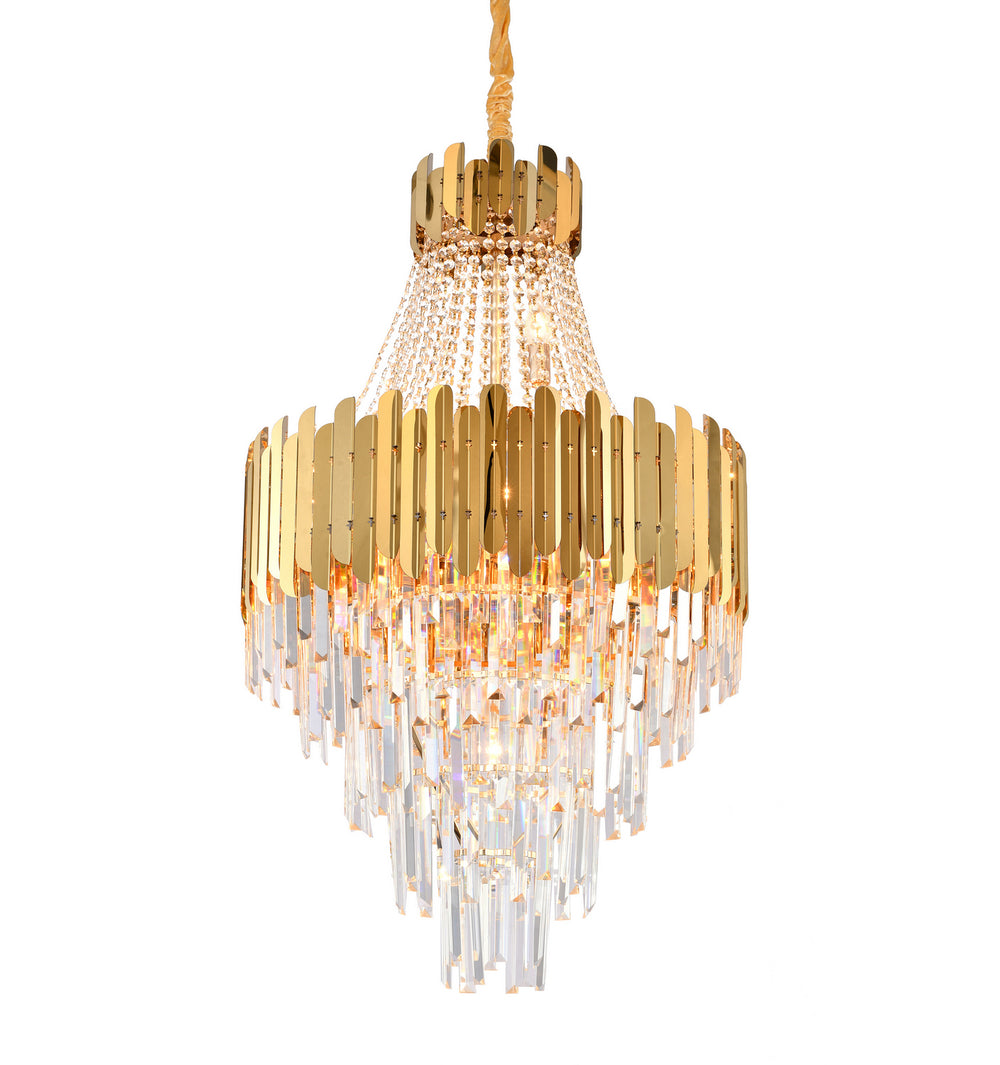Bethel International Canada - 15 Light Chandelier - Gold- Union Lighting Luminaires Decor