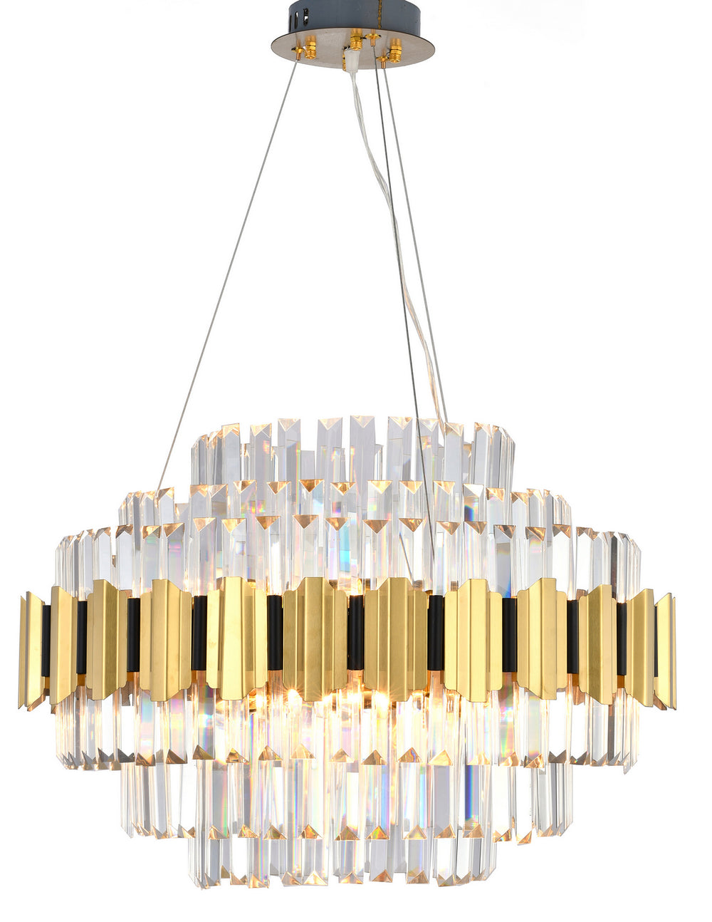Bethel International Canada - 18 Light Chandelier - Gold- Union Lighting Luminaires Decor