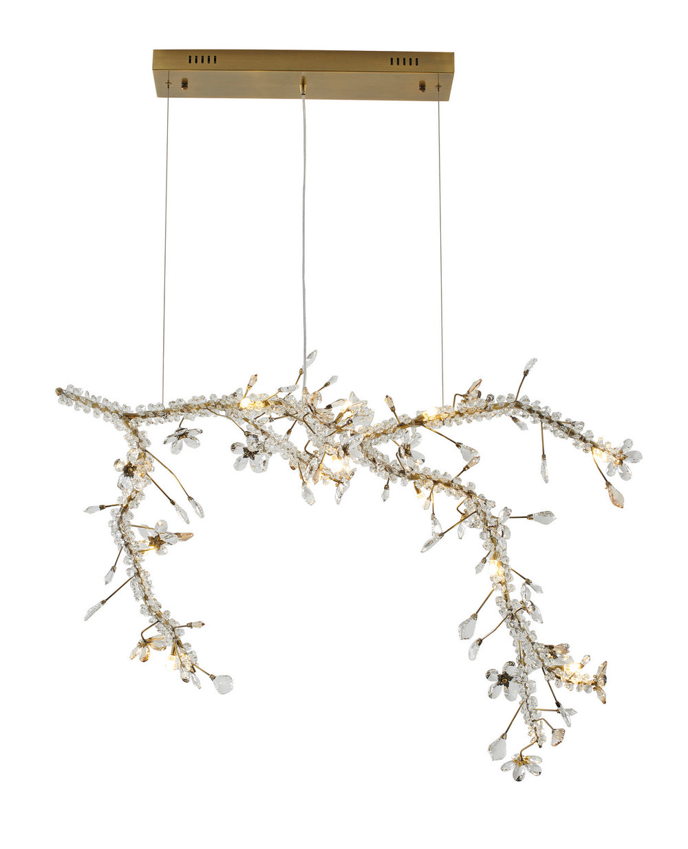 Bethel International Canada - 13 Light Chandelier - Gold- Union Lighting Luminaires Decor