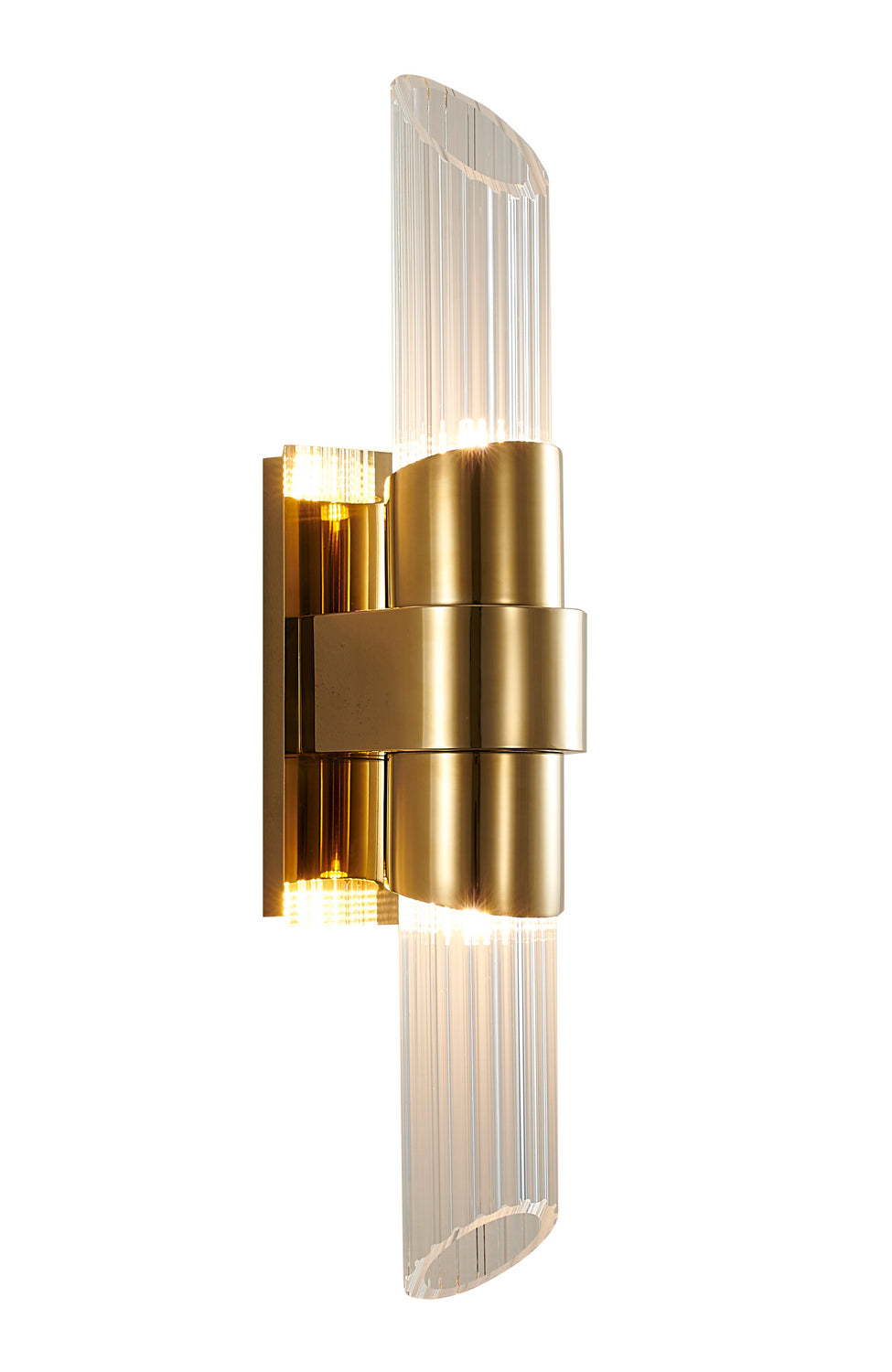 Bethel International Canada - Two Light Wall Sconce - Gold- Union Lighting Luminaires Decor