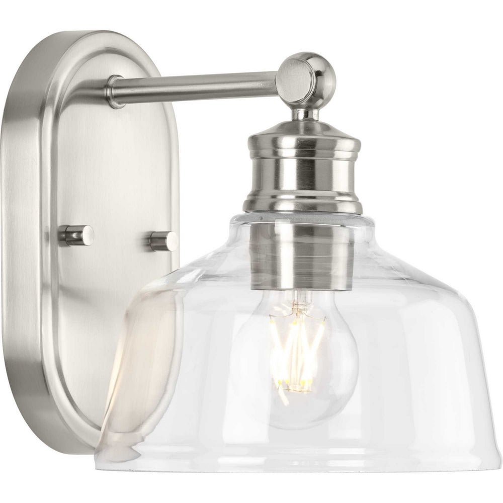 Progress Canada - One Light Bath - Singleton - Brushed Nickel- Union Lighting Luminaires Decor