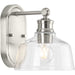 Progress Canada - One Light Bath - Singleton - Brushed Nickel- Union Lighting Luminaires Decor