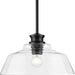 Progress Canada - One Light Pendant - Singleton - Matte Black- Union Lighting Luminaires Decor