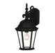 Meridian - One Light Outdoor Wall Sconce - Black- Union Lighting Luminaires Decor