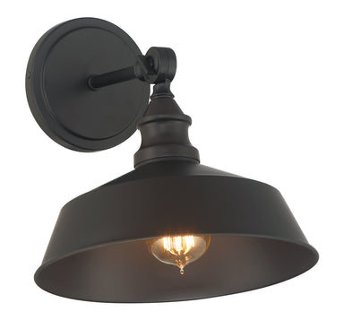 Meridian - One Light Wall Sconce - Oil Rubbed Bronze- Union Lighting Luminaires Decor