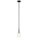 Kichler Canada - One Light Mini Pendant - Shailene - Black- Union Lighting Luminaires Decor