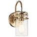Kichler Canada - One Light Wall Sconce - Brinley - Champagne Bronze- Union Lighting Luminaires Decor