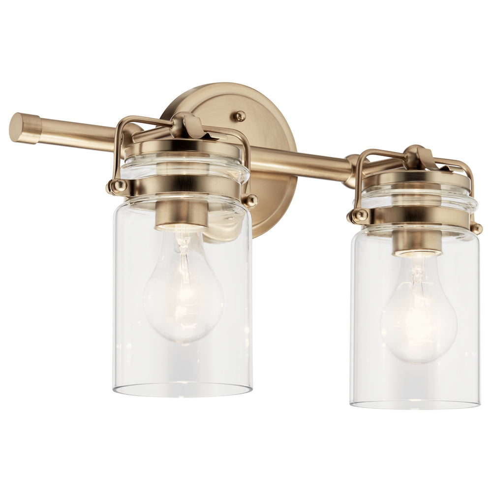 Kichler Canada - Two Light Bath - Brinley - Champagne Bronze- Union Lighting Luminaires Decor