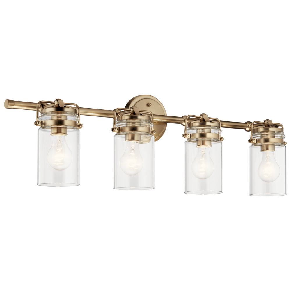 Kichler Canada - Four Light Bath - Brinley - Champagne Bronze- Union Lighting Luminaires Decor