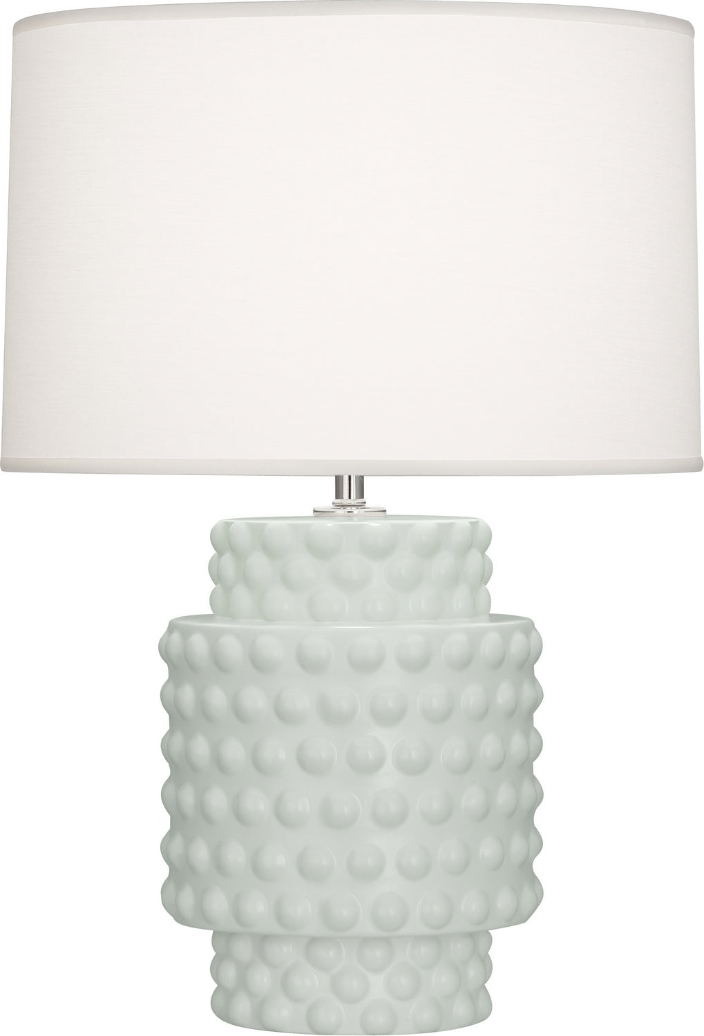 Robert Abbey - One Light Accent Lamp - Dolly - Matte Celadon Glazed Textured Ceramic- Union Lighting Luminaires Decor
