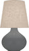 Robert Abbey - One Light Table Lamp - June - Matte Ash Glazed Ceramic- Union Lighting Luminaires Decor