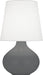 Robert Abbey - One Light Table Lamp - June - Matte Ash Glazed Ceramic- Union Lighting Luminaires Decor