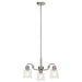 Kichler Canada - Three Light Chandelier - Aivian - Nickel Textured- Union Lighting Luminaires Decor