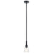 Kichler Canada - One Light Mini Pendant - Aivian - Black- Union Lighting Luminaires Decor