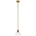 Kichler Canada - One Light Mini Pendant - Eastmont - Brushed Brass- Union Lighting Luminaires Decor