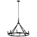 Kichler Canada - Ten Light Chandelier - Emmala - Black- Union Lighting Luminaires Decor