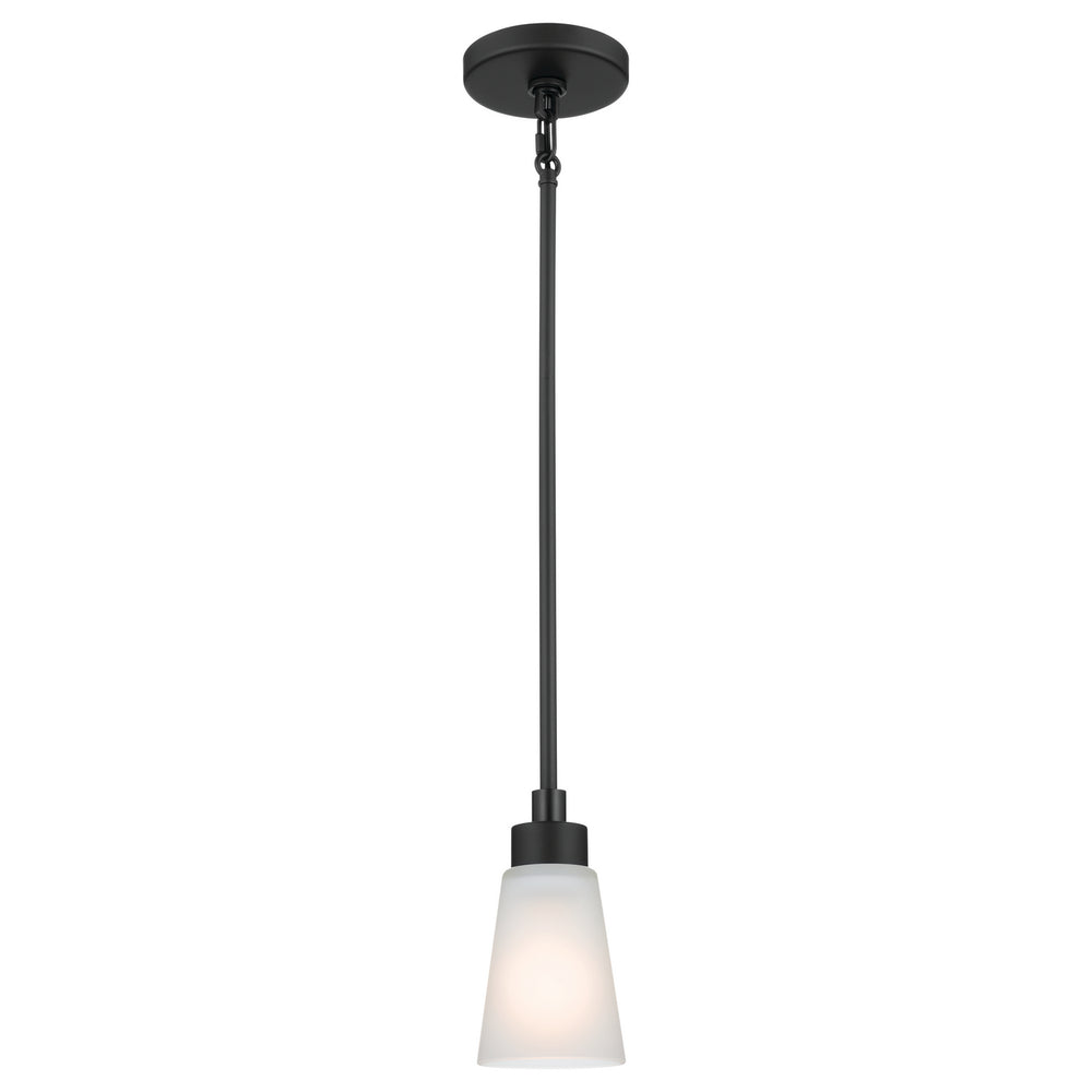 Kichler Canada - One Light Mini Pendant - Erma - Black- Union Lighting Luminaires Decor