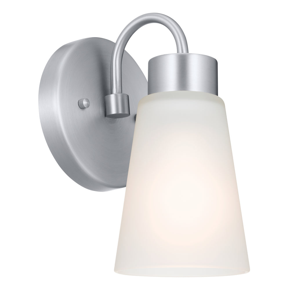 Kichler Canada - One Light Wall Sconce - Erma - Brushed Nickel- Union Lighting Luminaires Decor