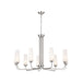 Kichler Canada - Nine Light Chandelier - Truby - Polished Nickel- Union Lighting Luminaires Decor
