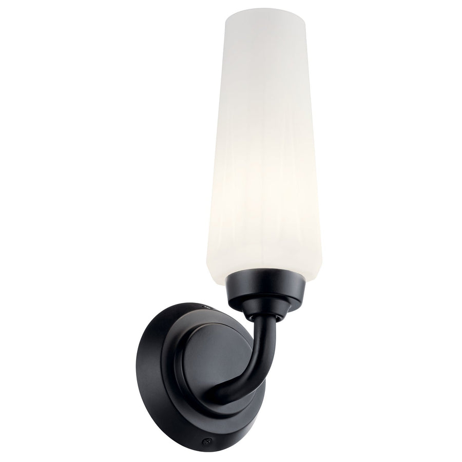 Kichler Canada - One Light Wall Sconce - Truby - Black- Union Lighting Luminaires Decor