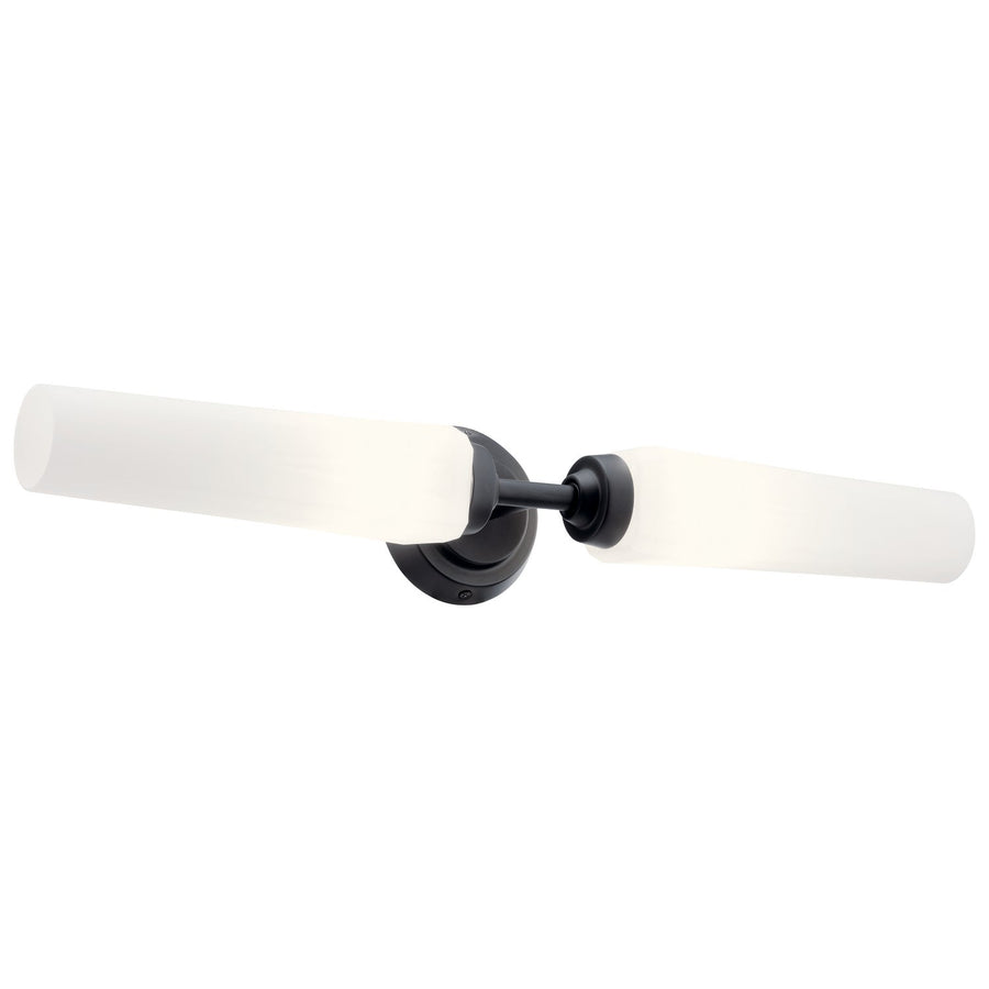 Kichler Canada - Two Light Bath - Truby - Black- Union Lighting Luminaires Decor