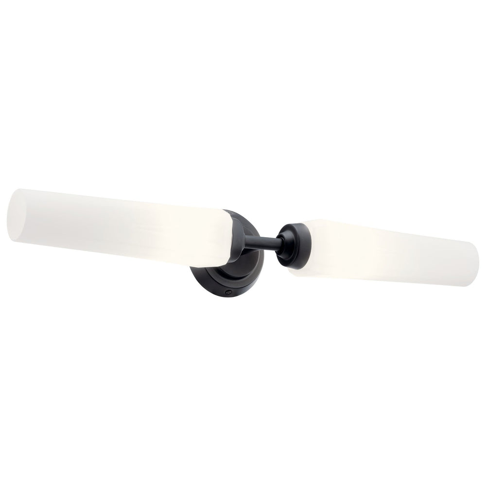 Kichler Canada - Two Light Bath - Truby - Black- Union Lighting Luminaires Decor