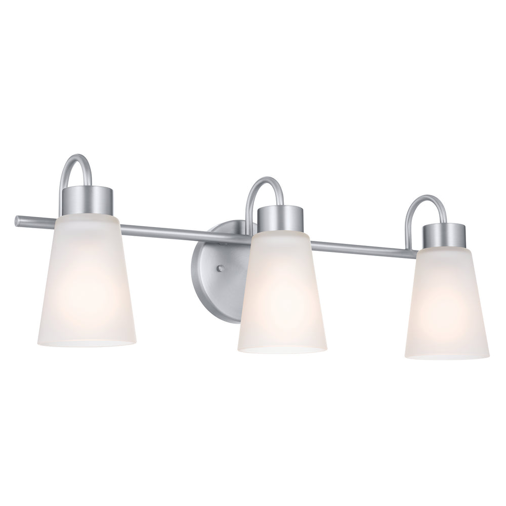 Kichler Canada - Three Light Bath - Erma - Brushed Nickel- Union Lighting Luminaires Decor