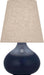 Robert Abbey - One Light Accent Lamp - June - Matte Midnight Blue Glazed Ceramic- Union Lighting Luminaires Decor