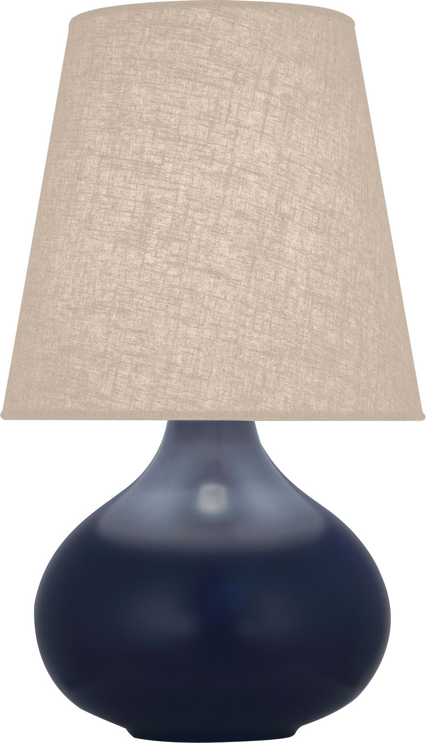 Robert Abbey - One Light Accent Lamp - June - Matte Midnight Blue Glazed Ceramic- Union Lighting Luminaires Decor