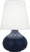 Robert Abbey - One Light Accent Lamp - June - Matte Midnight Blue Glazed Ceramic- Union Lighting Luminaires Decor